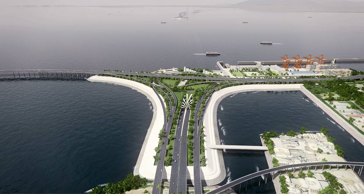 世界级 “桥、岛、隧、地下互通”集群工程-深圳至中山跨海通道工程