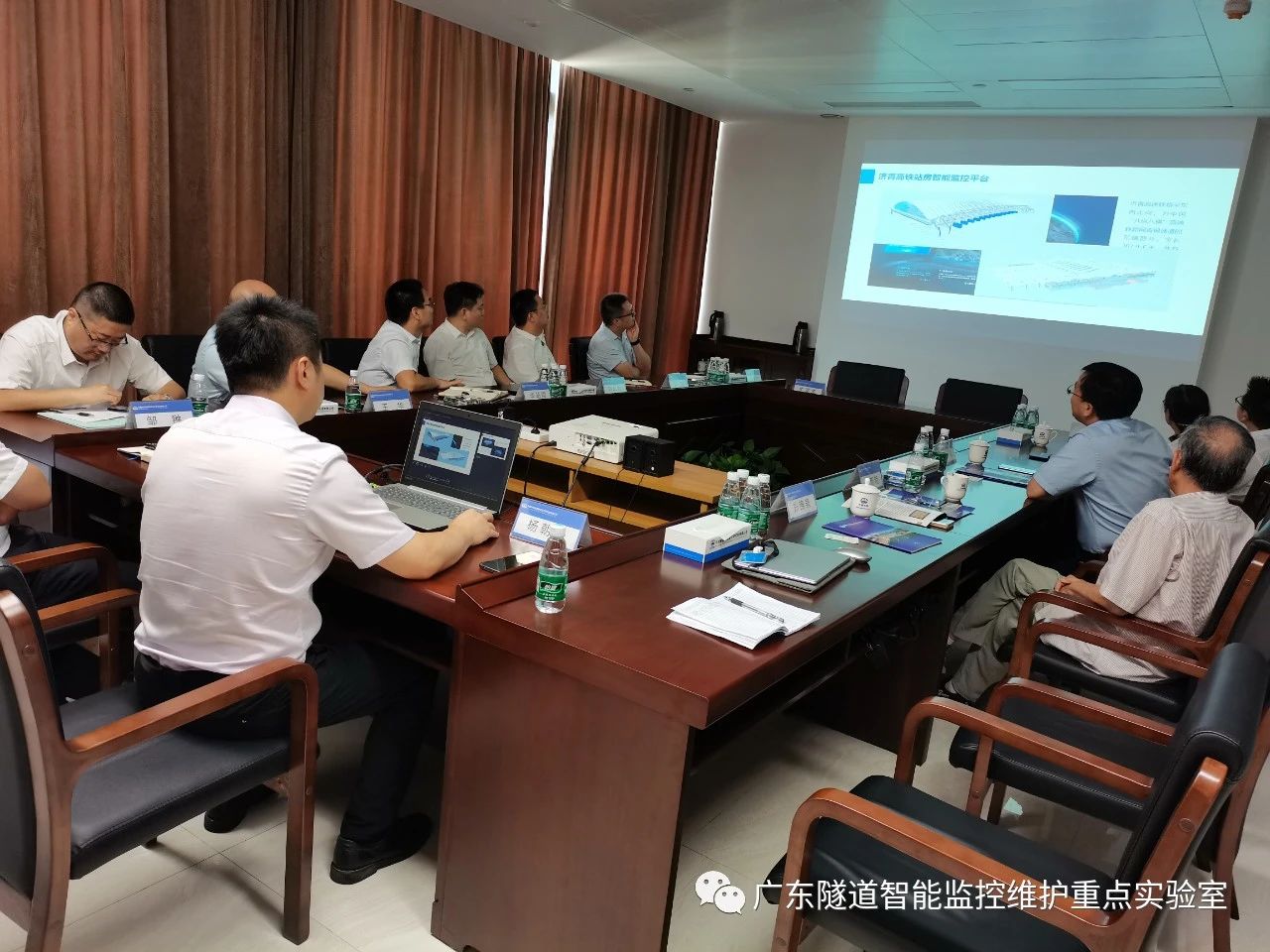 广东省隧道结构智能监控与维护重点实验室与北京云庐科技有限公司开展技术交流